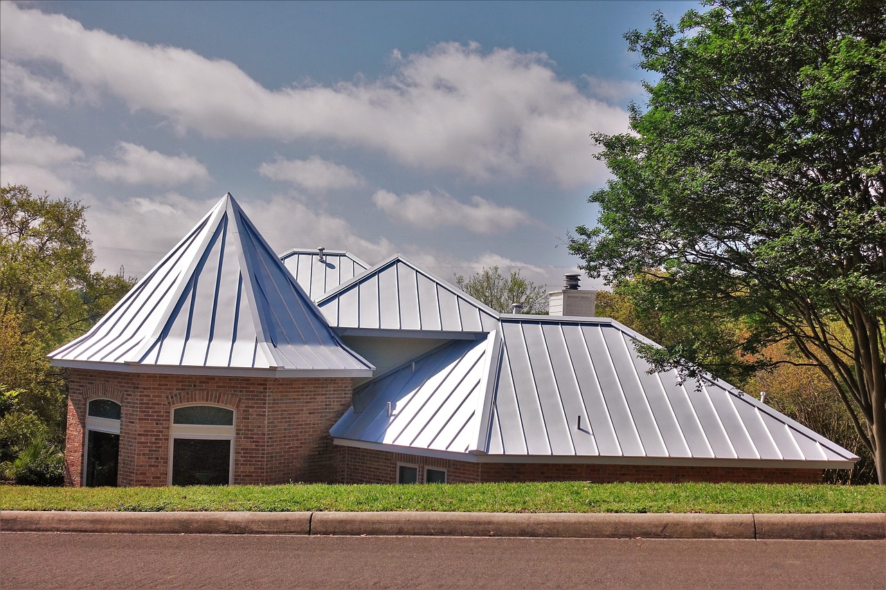 architecture, building, roof, unusual, metal